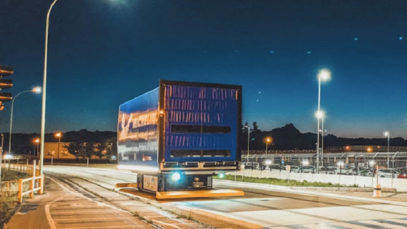 Michelin использует грузовики-беспилотники