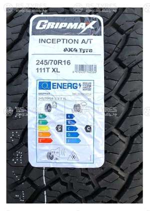 Gripmax Inception A/T 245/65 R17 107T